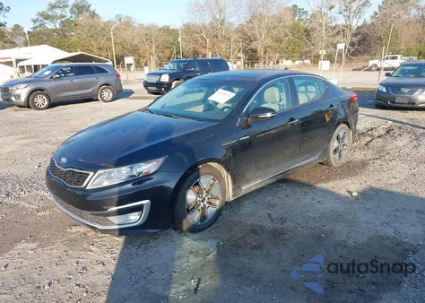 2013 Kia Optima Hybrid Ex from USA, damaged, VIN KNAGM4AD7D5042344